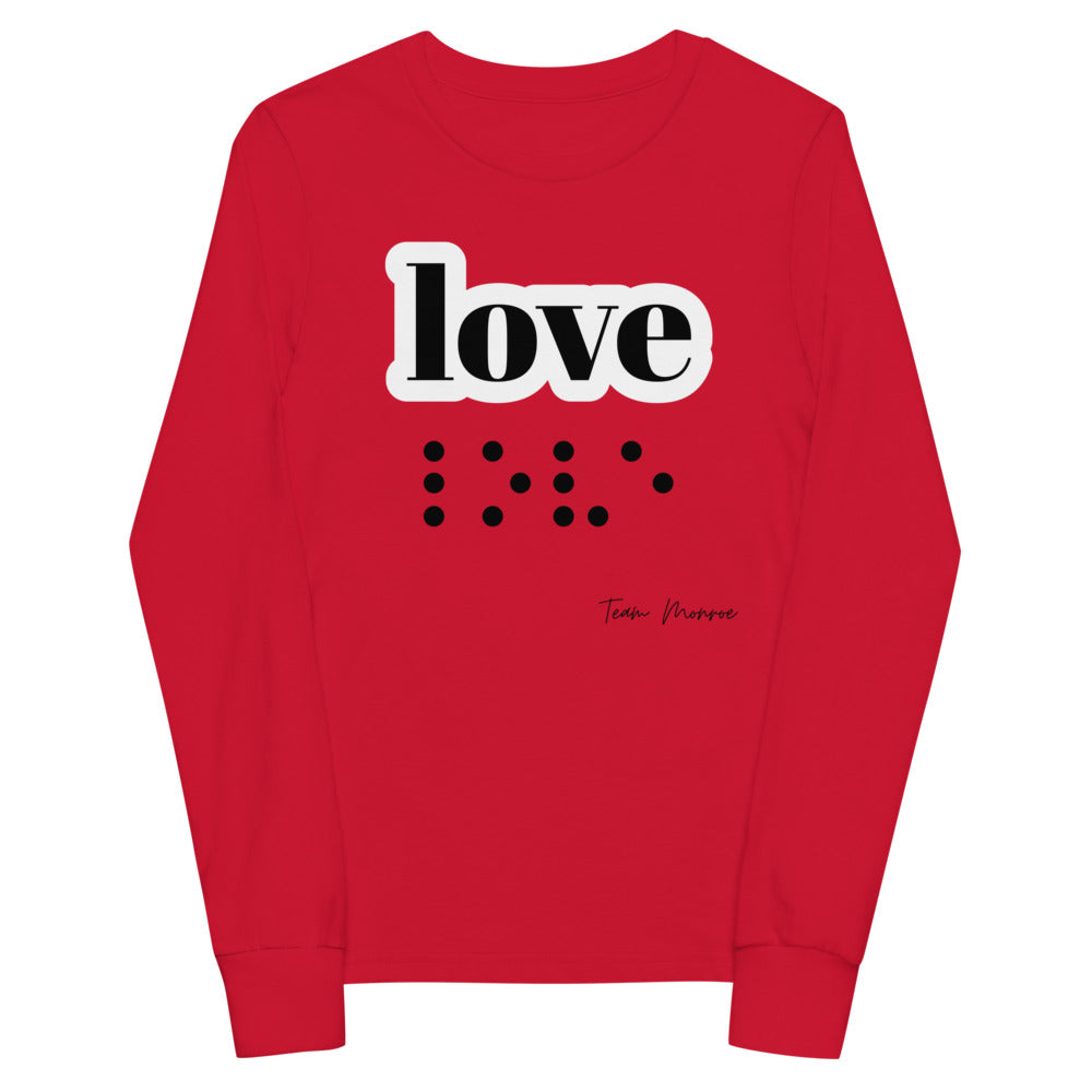 ALL ABOUT THAT BRAILLE Tee (Red) — NFBL